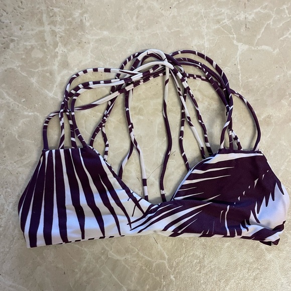 Mikoh Other - Mikoh kahala strappy halter bikini top